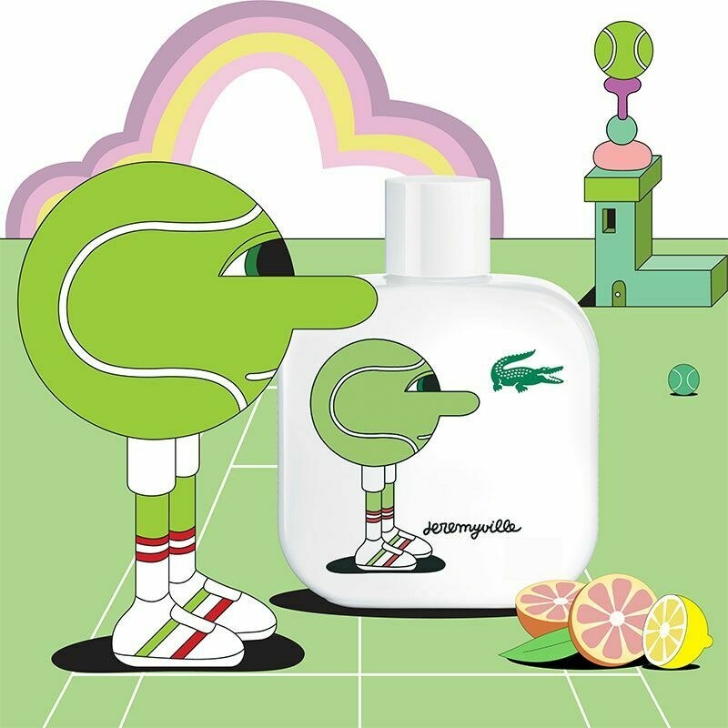 عطر ادکلن لاگوست او د لاگوست ال 12.12 بلنک پیور کالکتور ادیشن پور هوم ایکس جرمیویل| LACOSTE Eau de Lacoste L.12.12 Blanc Pure Collector Edition Pour Homme x Jeremyville