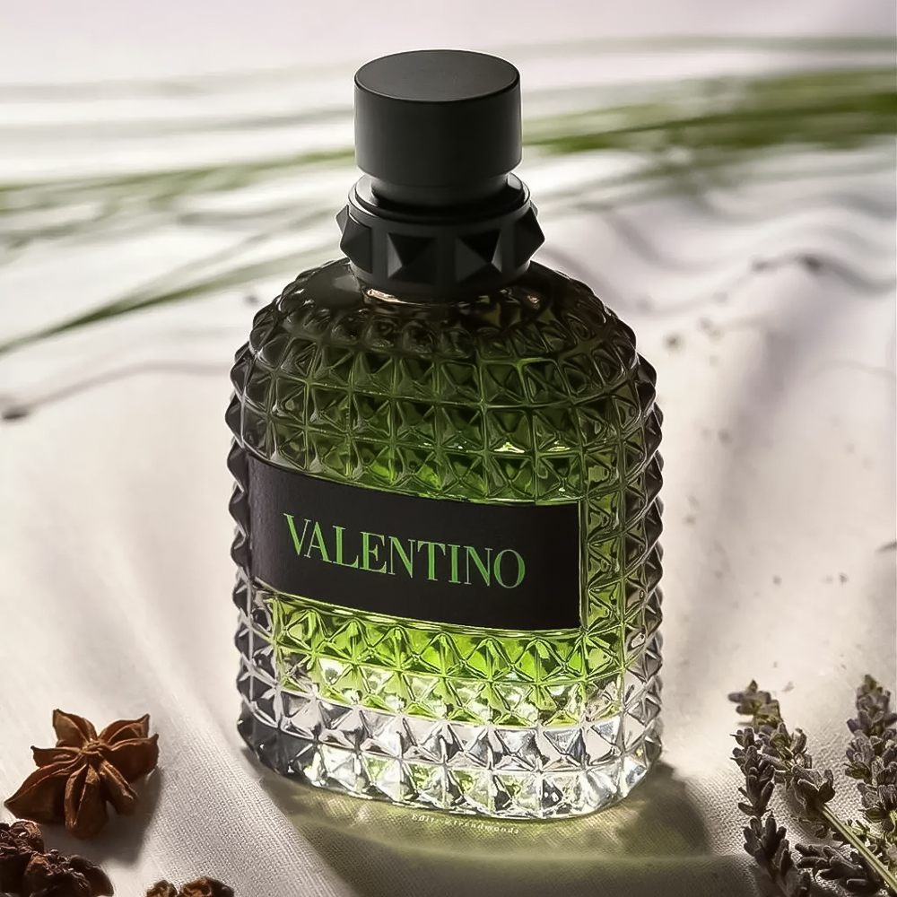 والنتینو والنتینو یومو بورن این روما گرین استراوگانزا | VALENTINO Valentino Uomo Born in Roma Green Stravaganza